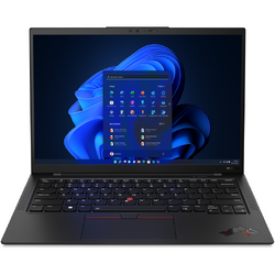 Laptop Lenovo ThinkPad X1 Carbon Gen 11, 14 inch 2.8K OLED, Intel Core i7-1355U, 32GB DDR5, 1TB SSD, Intel Iris Xe, Win 11 Pro, Deep Black, Weave
