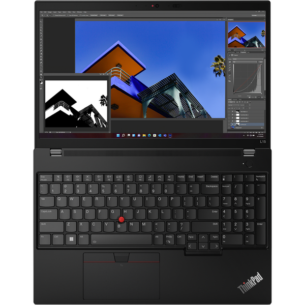 Laptop Lenovo ThinkPad L15 Gen 4, FHD IPS, Procesor Intel® Core™ i7-1355U (12M Cache, up to 5.00 GHz), 16GB DDR4, 512GB SSD, Intel Iris Xe, Win 11 Pro, Thunder Black