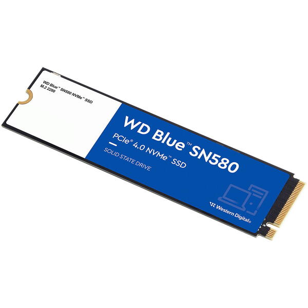 SSD WD Blue SN580 500GB PCI Express 4.0 x4 M.2 2280