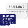 Samsung Micro SDXC PRO Plus (2023) UHS-I U3 Clasa 10 512GB + Adaptor SD