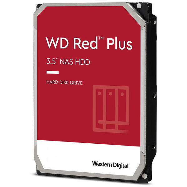 Hard Disk WD Red Plus 2TB SATA 3 5400RPM 128MB