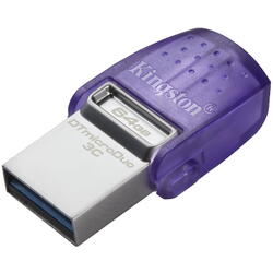 Memorie USB Kingston DataTraveler MicroDuo 3C 64GB USB 3.0