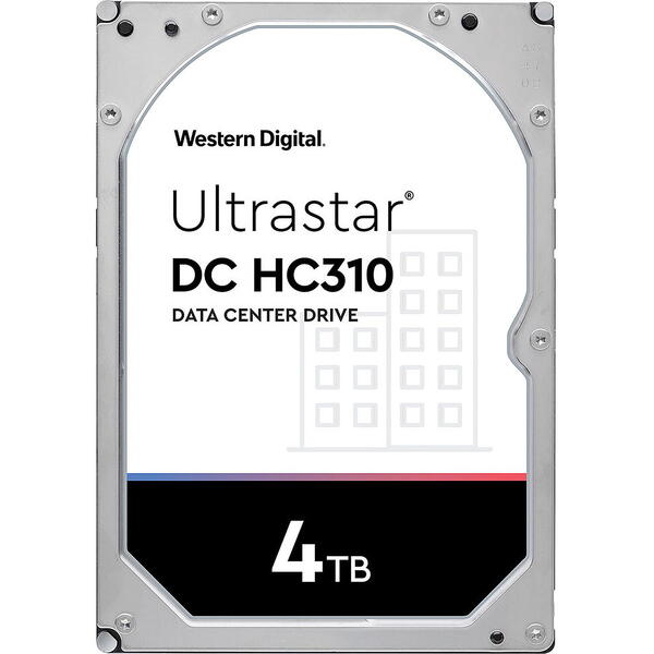 Hard Disk Server WD UltraStar DC HC310 4TB SATA 3 7200RPM 256MB 3.5 inch 512n