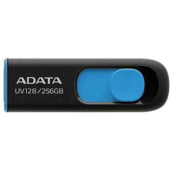 Memorie USB A-DATA UV128 256GB USB 3.2 negru/albastru