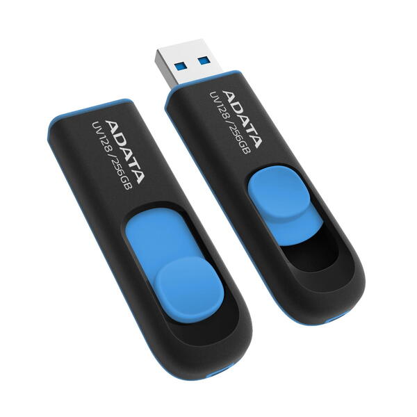 Memorie USB A-DATA UV128 256GB USB 3.2 negru/albastru