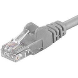 Patch Cord PremiumCord Patchcord UTP RJ45-RJ45 Cat.6, 25m, gri