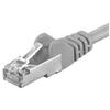 Patch Cord Emtex FTP RJ45-RJ45 Cat.6, LSZH, 0.5m, gri