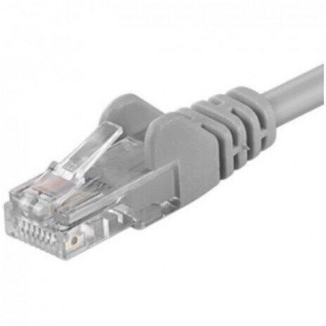 Patch Cord Emtex UTP RJ45-RJ45 Cat.5e, LSZH, 0.25m, gri