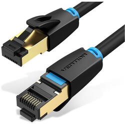 Patch Cord Vention SFTP Cat.8, 2m, negru