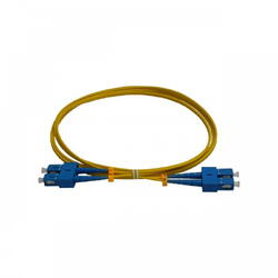 Patchcord FO SC/PC-SC/PC, SM OS2 9/125, manta LSZH 3.0mm, duplex 2m  EMTEX