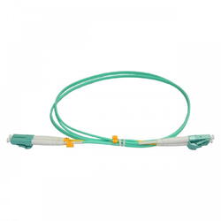 Patchcord FO LC/PC-LC/PC, MM OM3 50/125, manta LSZH 3.0mm, duplex 5m - Emtex