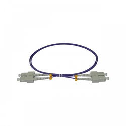 Patch Fibra Optica Patchcord FO SC/PC-SC/PC, MM OM4 50/125, manta LSZH 3.0mm, duplex 3m - Emtex