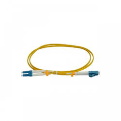 Patchcord FO LC/PC-LC/PC, SM OS2 9/125, manta LSZH 3.0mm, duplex 2m  EMTEX