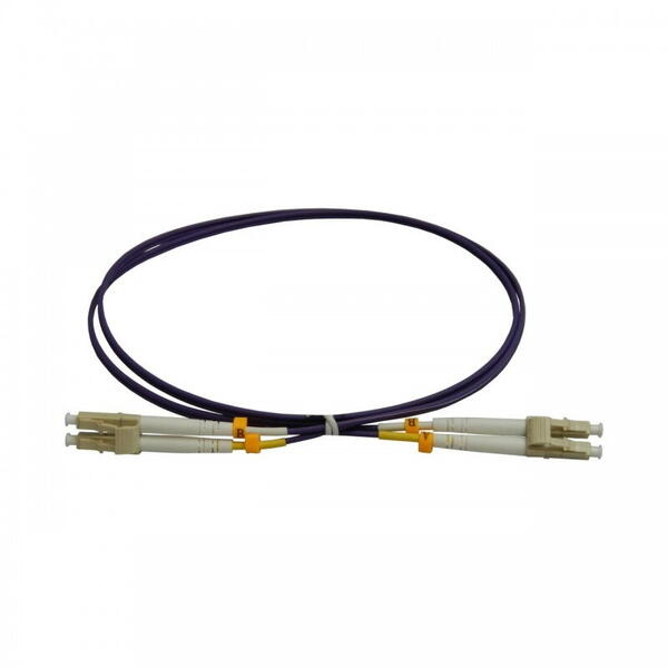 Patch Fibra Optica Patchcord FO LC/PC-LC/PC, MM OM4 50/125, manta LSZH 3.0mm, duplex 3m - Emtex