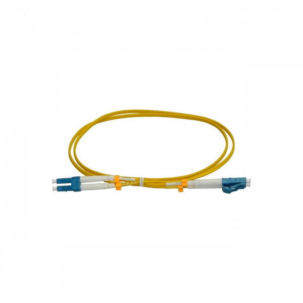 Patch Fibra Optica Patchcord FO LC/PC-LC/PC, SM OS2 9/125, manta LSZH 3.0mm, duplex 15m - Emtex