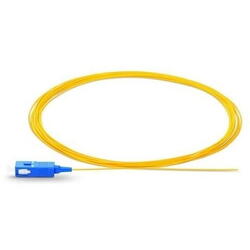 Patch Fibra Optica Pigtail FO SC/PC, SM OS2, 9/125, 0,9mm manta  LSZH, 1.5m - Emtex