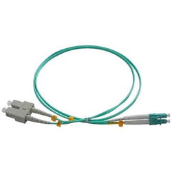 Patchcord FO SC/PC-LC/PC, MM OM3 50/125, manta LSZH 3.0mm, duplex 20m - Emtex