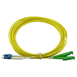 Patchcord FO E2000/APC-LC/PC, SM OS2 9/125, manta LSZH 3.0mm, duplex 10m - Emtex