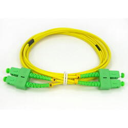 Patchcord SC/APC-SC/APC, SM 9/125, manta LSZH 3.0mm, duplex 3m - Emtex