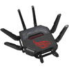 Router Wireless Asus Rog Rapture GT-BE98 Quad-band WiFi 7, 10 Gigabit, 5G Negru