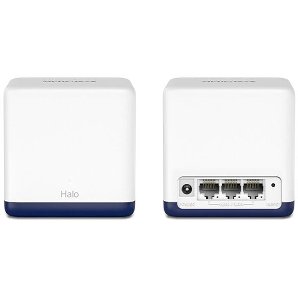 Router Wireless TP-LINK MERCUSYS Halo H50G Dual Band Wi-Fi 5, Gigabit, 2 pack