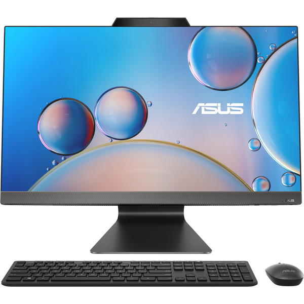 All in One PC Asus M3702, 27 inch FHD IPS, Procesor AMD Ryzen 3 7320U 2.4GHz, 16GB RAM, 256GB SSD, Radeon 610M, Camera Web, Windows 11 Pro