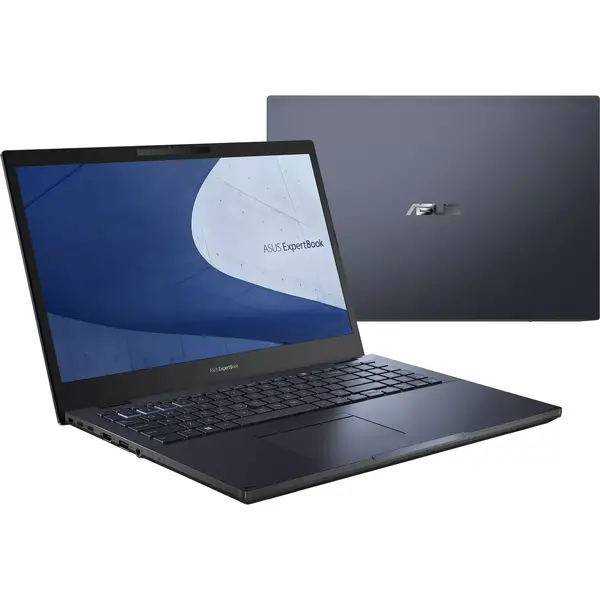 Laptop Asus ExpertBook B2 B2502CBA, 15.6 inch FHD, Intel Core i5-1240P, 16GB DDR4, 512GB SSD, Intel Iris Xe, Win 11 Pro, Star Black