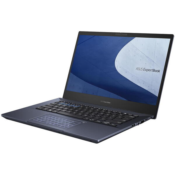 Laptop Asus ExpertBook B5 B5604CVA, 16 inch WQXGA 120Hz, Intel Core i5-1335U, 32GB DDR5, 1TB SSD, Intel Iris Xe, Win 11 Pro, Star Black