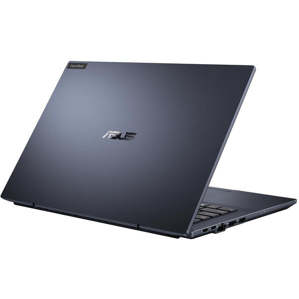 Laptop Asus ExpertBook B5 B5602CBA, 16 inch WQUXGA OLED, Intel Core i5-1240P, 16GB DDR5, 512GB SSD, Intel Iris Xe, Win 11 Pro, Star Black