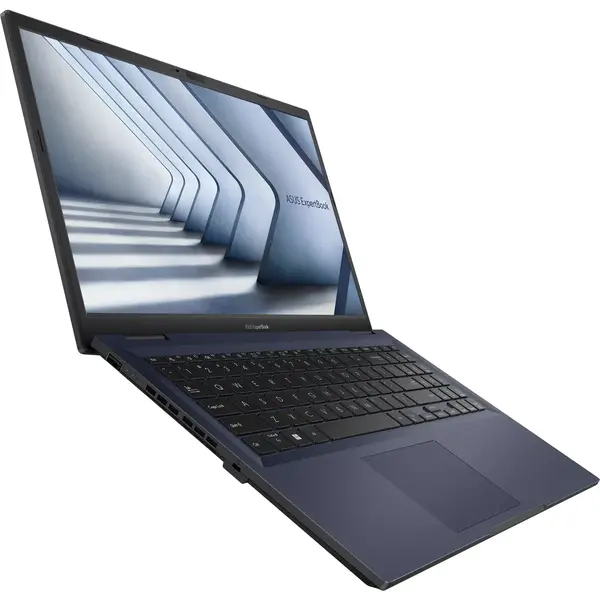 Laptop Asus ExpertBook B1 B1502CVA, 15.6 inch FHD, Intel Core i3-1315U, 8GB DDR4, 256GB SSD, Intel UHD, Star Black