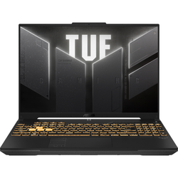 Laptop Asus TUF F16 FX607JV, 16 inch FHD+ 165Hz, Intel Core i7-13650HX, 16GB DDR5, 512GB SSD, GeForce RTX 4060 8GB, Jaeger Gray