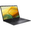 Laptop Asus Zenbook 14 OLED UM3402YA, 14 inch 3K 90Hz, AMD Ryzen 5 7430U, 16GB DDR4, 512GB SSD, AMD Radeon, Win 11 Pro, Jade Black