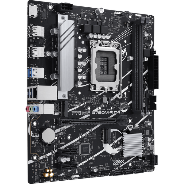 Placa de baza Asus PRO B760M-R D4 Socket 1700