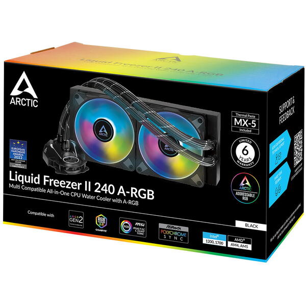 Cooler Arctic Liquid Freezer II 240 A-RGB