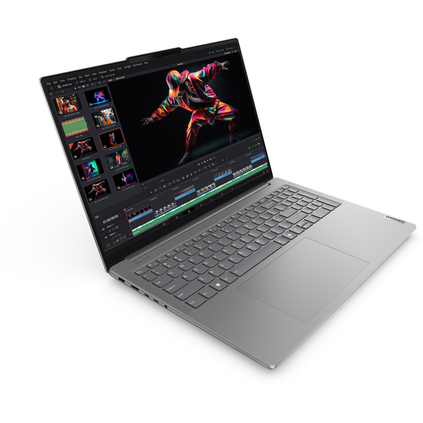 Laptop Lenovo Yoga Pro 9 16IMH9, 16 inch 3.2K Mini LED 165Hz, Intel Core Ultra 9 185H, 64GB DDR5X, 1TB SSD, GeForce RTX 4070 8GB, Win 11 Pro, Luna Grey, 3Yr Onsite Premium Care