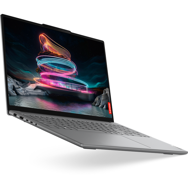 Laptop Lenovo Yoga Pro 9 16IMH9, 16 inch 3.2K Mini LED 165Hz, Intel Core Ultra 9 185H, 64GB DDR5X, 1TB SSD, GeForce RTX 4070 8GB, Win 11 Pro, Luna Grey, 3Yr Onsite Premium Care