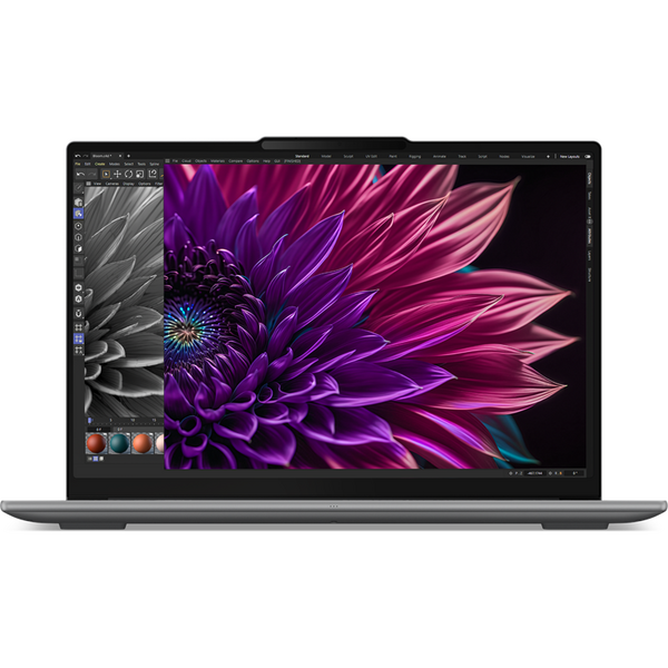 Laptop Lenovo Yoga Pro 9 16IMH9, 16 inch 3.2K Mini LED 165Hz, Intel Core Ultra 9 185H, 64GB DDR5X, 1TB SSD, GeForce RTX 4070 8GB, Win 11 Pro, Luna Grey, 3Yr Onsite Premium Care