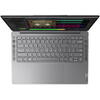 Laptop Lenovo Yoga Pro 7 14AHP9, 14.5 inch 3K IPS 120Hz, AMD Ryzen 7 8845HS, 16GB DDR5X, 1TB SSD, GeForce RTX 3050 6GB, Luna Grey, 3Yr Onsite Premium Care