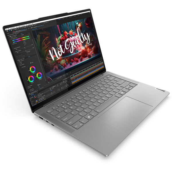 Laptop Lenovo Yoga Pro 7 14AHP9, 14.5 inch 3K IPS 120Hz, AMD Ryzen 7 8845HS, 16GB DDR5X, 1TB SSD, GeForce RTX 3050 6GB, Luna Grey, 3Yr Onsite Premium Care