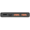 Baterie externa Baseus Adaman Metal, 10000mAh, 22.5W, USB; USB Type-C, digital display, Negru