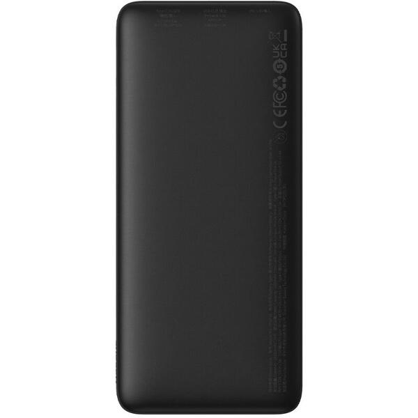 Baterie externa Baseus Airpow, 10000mAh, 20W, USB; USB Type-C, Negru