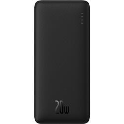 Airpow, 10000mAh, 20W, USB; USB Type-C, Negru