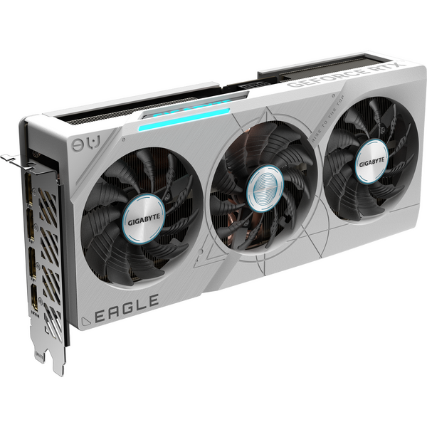 Placa video Gigabyte GeForce RTX 4070 Ti SUPER EAGLE OC ICE 16GB GDDR6X 256 Bit DLSS 3.0