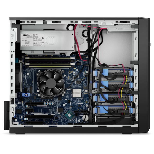 Server Brand Dell PowerEdge T150, Intel Xeon E-2324G 3.1GHz, 16GB RAM, 2x 2TB 7200 rpm SATA, 4x Hot Plug LFF