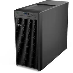 PowerEdge T150, Intel Xeon E-2314 2.8GHz, 16GB UDIMM RAM, 1x 2TB 7.2K SATA HDD, 4x Hot Plug LFF