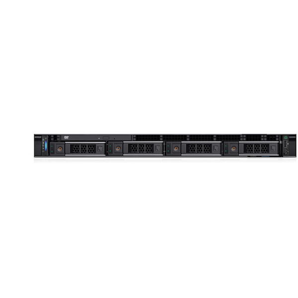 Server Brand Dell PowerEdge R250 1U, Intel Xeon E-2314 2.8GHz, 16GB UDIMM RAM, 1x 2TB SATA 7.2K HDD, PERC H355, 4x Hot Plug LFF