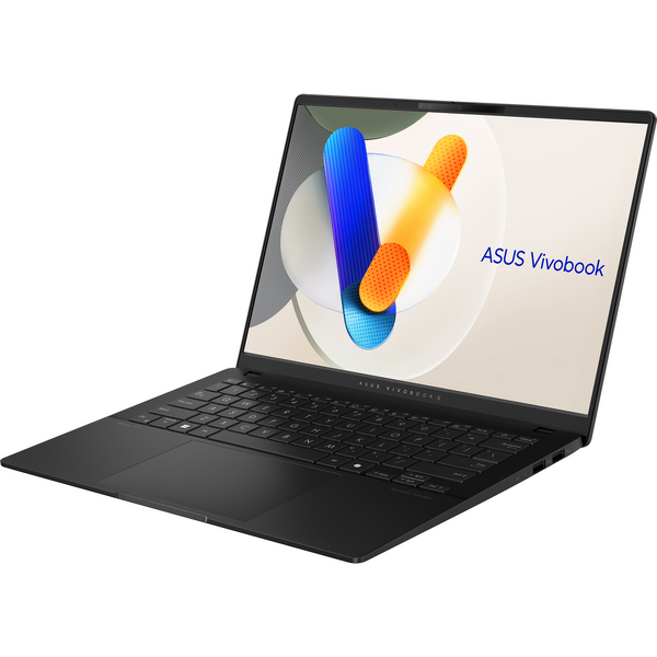 Laptop Asus Vivobook S 14, 14 inch OLED S5406MA, WUXGA, Intel Core Ultra 5 125H, 16GB LPDDR5X, 512GB SSD, Intel Arc, Win 11 Pro, Neutral Black
