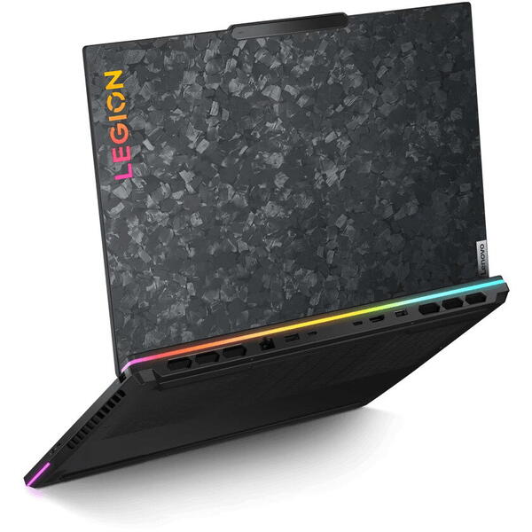 Laptop Lenovo Legion 9 16IRX9, 3.2K Mini LED 165Hz G-Sync, Intel Core i9 14900HX, 64GB DDR5, 2x 1TB SSD, GeForce RTX 4080 12GB, Carbon Black, 3Yr Onsite Premium Care