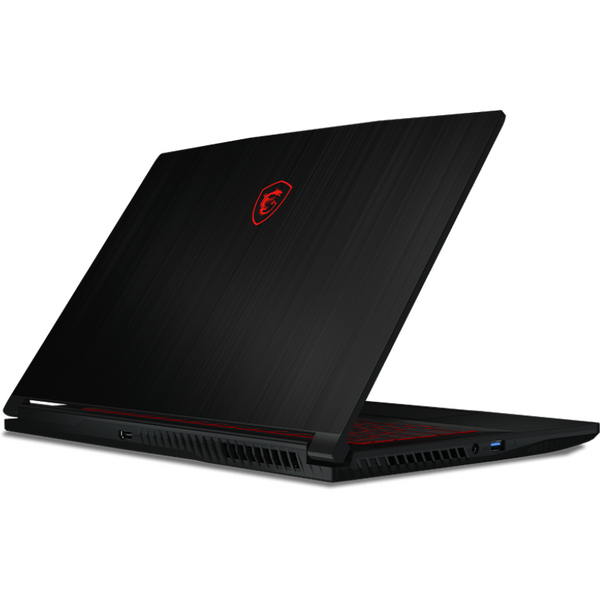 Laptop MSI Thin GF63 12UCX, 15.6 inch FHD 144Hz, Intel Core i7-12650H, 16GB DDR4, 512GB SSD, GeForce RTX 2050 4GB, Free DOS, Black
