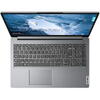Laptop Lenovo IdeaPad 1 15AMN7, 15.6 inch FHD, AMD Ryzen 5 7520U, 8GB DDR5, 512GB SSD, AMD Radeon 610M, Cloud Grey